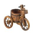 Barrel Tricycle Planter